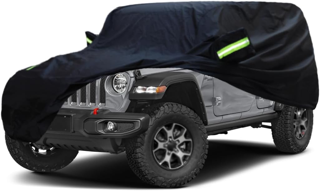 Cette housse de voiture va transformer votre Jeep Wrangler en un véritable fort 🏰🚙
