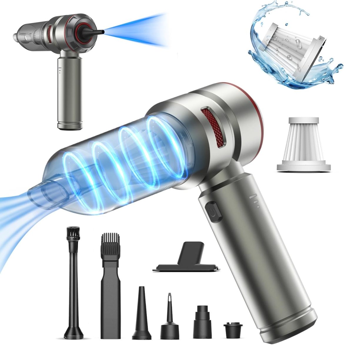 Vous ne devinerez jamais comment cet aspirateur portable transforme votre nettoyage ! 🧹✨