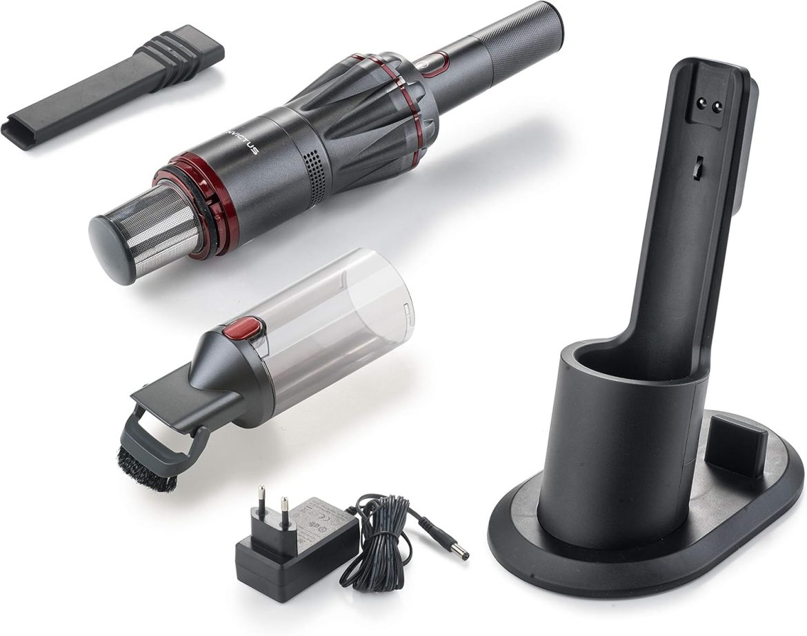 Cet aspirateur à main noir qui pourrait transformer votre ménage en un clin d&rsquo;œil 🖤✨
