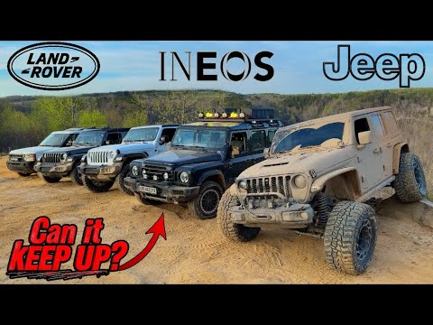 Le défi ultime : comparaison sérieuse entre le Jeep Wrangler et l&rsquo;INEOS Grenadier en tout-terrain extrême