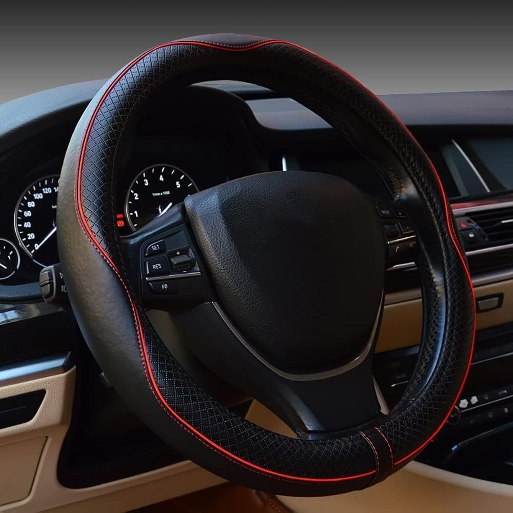 Un volant stylé et confortable : la transformation de votre conduite 🚗✨

Dans un monde où chaque détail compte, le confort et le style de votre voiture ne devraient pas être négligés. Avez-vous déjà pensé à l&rsquo;importance d&rsquo;un couvre volant de qualité ? Avec le Flaconi Couvre Volant Voiture, une expérience de conduite inégalée vous attend. Laissez-moi vous expliquer pourquoi cet accessoire est un must pour tous les conducteurs !

### Un confort de conduite inégalé

Le Flaconi Couvre Volant est conçu pour épouser parfaitement votre volant, offrant une prise en main agréable et sécurisée. Fini les glissades et les douleurs aux mains lors des longs trajets ! Grâce à son matériau en cuir de haute qualité, il procure une sensation de luxe tout en protégeant votre volant d&rsquo;origine. Imaginez-vous au volant de votre voiture, savourant chaque virage avec un confort optimal. 

### Protection et durabilité

Votre volant est constamment exposé à l&rsquo;usure quotidienne : chaleur, froid, salissures. Avec le Flaconi Couvre Volant, vous offrez à votre volant une protection essentielle. Sa conception robuste garantit une longévité exceptionnelle, ce qui en fait un investissement judicieux pour préserver la beauté de votre véhicule. Chaque trajet devient alors une occasion de chouchouter votre voiture.

### Un style qui attire tous les regards

Le design noir et rouge du couvre volant Flaconi n’est pas qu’une simple protection, c’est aussi un véritable accessoire de mode. Il rehausse instantanément l&rsquo;esthétique de votre intérieur et attire tous les regards. Que vous soyez en route pour le travail ou pour une escapade, votre voiture sera le centre d&rsquo;attention. Pourquoi ne pas allier style et fonctionnalité ?

### Adaptabilité universelle

Ce couvre volant s&rsquo;adapte à la plupart des véhicules grâce à sa taille universelle de 37 à 39 cm. Que vous conduisiez une petite citadine ou un SUV, le Flaconi Couvre Volant sera parfait pour vous. Pas besoin de vous soucier de la compatibilité, il s’ajuste facilement et rapidement, vous permettant de profiter de ses avantages sans tracas.

### Une expérience d&rsquo;achat sans risque

Acheter le Flaconi Couvre Volant, c&rsquo;est choisir la tranquillité d&rsquo;esprit. Avec une garantie de satisfaction, vous pouvez tester ce produit sans aucune inquiétude. Si vous n&rsquo;êtes pas convaincu, un retour est toujours possible. Qui peut dire non à une offre si sécurisante ?

### Conclusion

Ne laissez pas votre confort de conduite au hasard. Offrez-vous le Flaconi Couvre Volant Voiture et redécouvrez le plaisir de conduire. Améliorez votre expérience au volant tout en protégeant votre investissement. Cliquez dès maintenant pour vous procurer cet incontournable et transformez votre conduite en un véritable plaisir ! 🚘❤️ 

Votre voiture mérite le meilleur. N’attendez plus, faites le choix du Flaconi Couvre Volant aujourd&rsquo;hui !