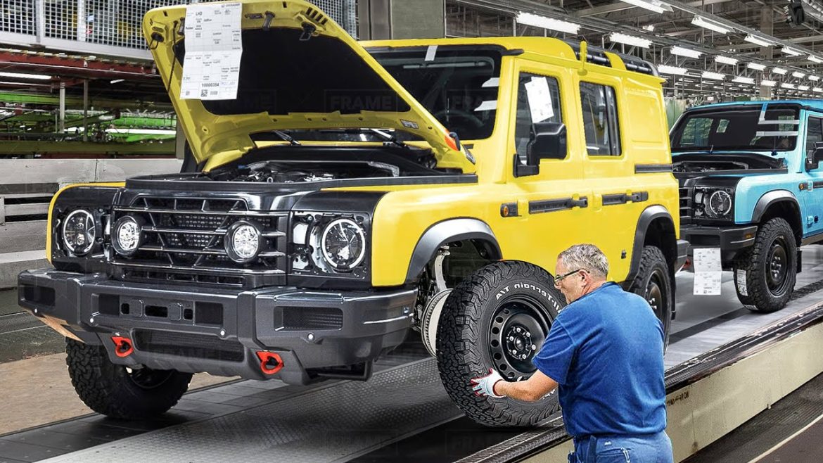 À l&rsquo;intérieur de l&rsquo;usine de production de l&rsquo;ineos grenadier : une plongée dans l&rsquo;excellence industrielle et l&rsquo;innovation 4×4