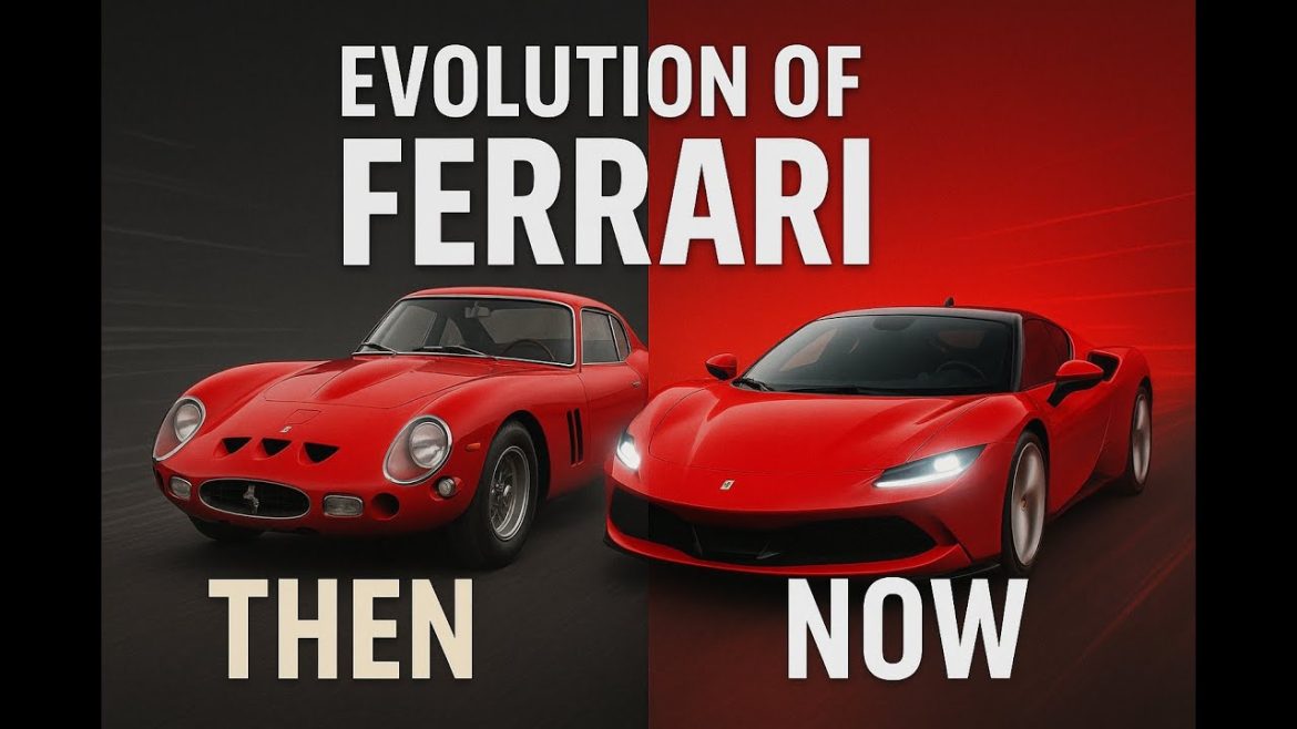 L&rsquo;évolution fascinante de Ferrari : un voyage au cœur de l&rsquo;innovation et de l&rsquo;excellence automobile