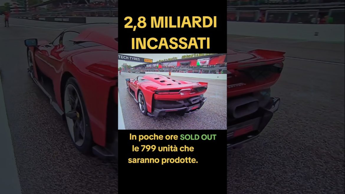 La légende de la ferrari f80 : tout savoir sur les 799 unités écoulées