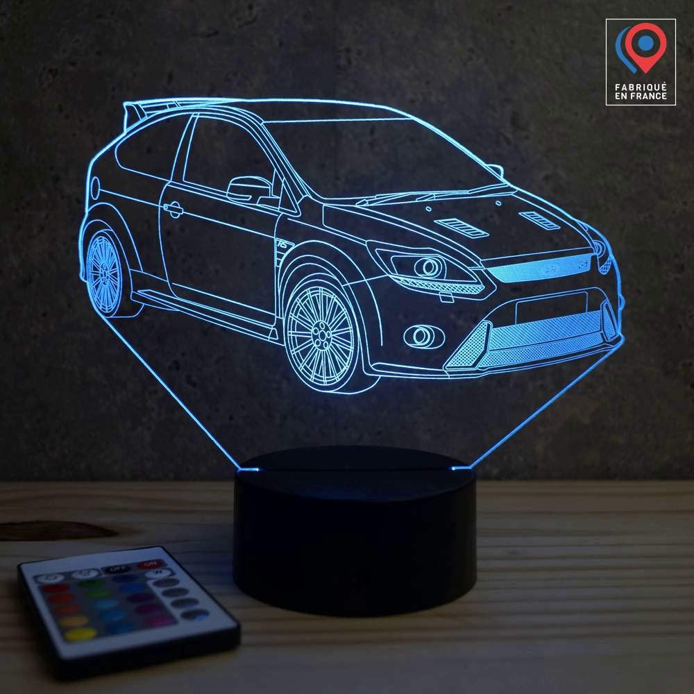 Transformez votre espace avec cette lampe 3D personnalisable qui révèle votre passion automobile 🚗✨