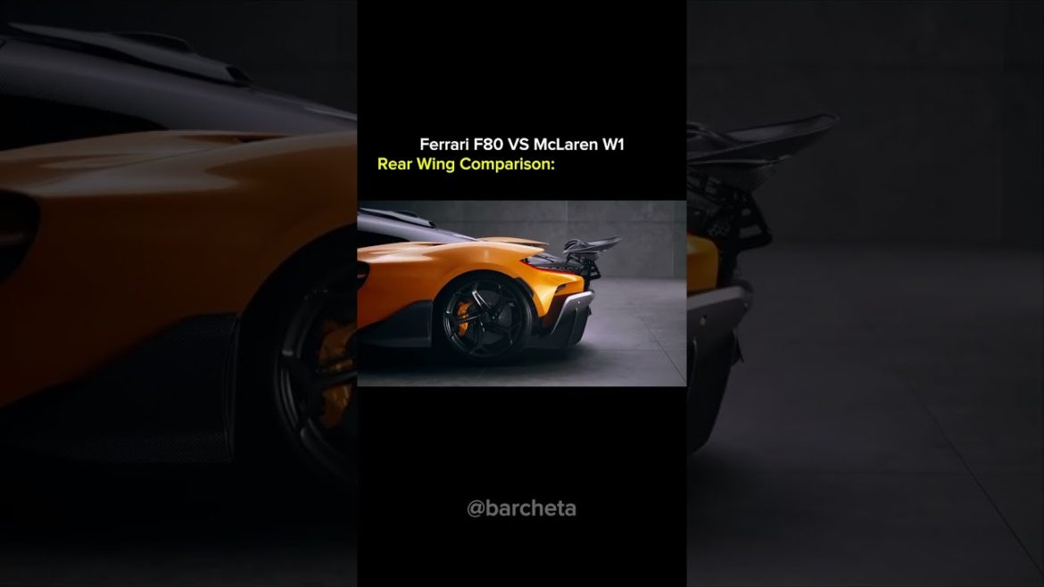 La confrontation ultime : ferrari f80 face à mclaren w1, une analyse approfondie des performances et de l&rsquo;innovation