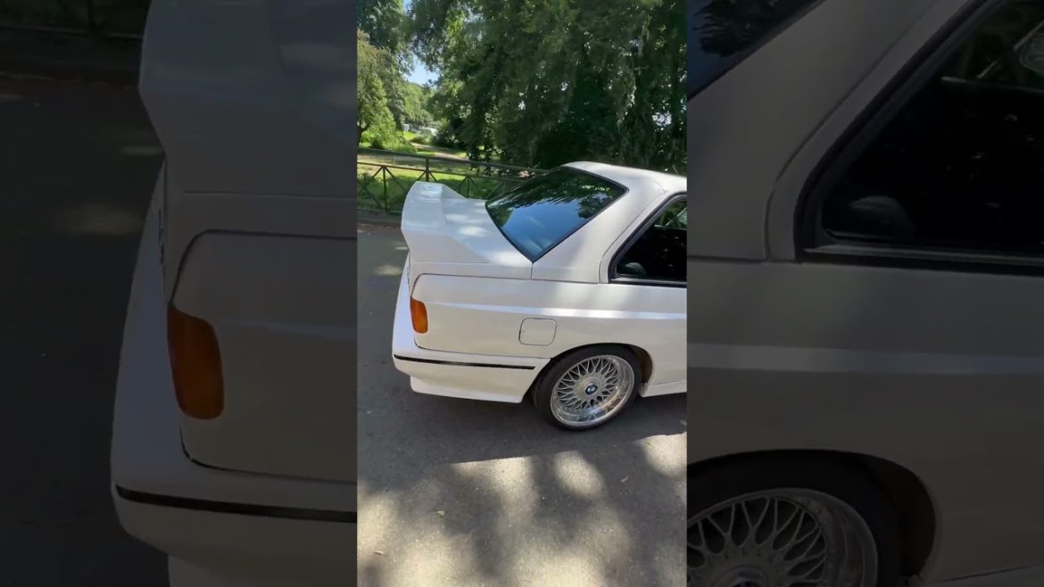 L&rsquo;excellence retrouvée : plongez dans l&rsquo;univers intemporel de la BMW M3 E30 2.3l