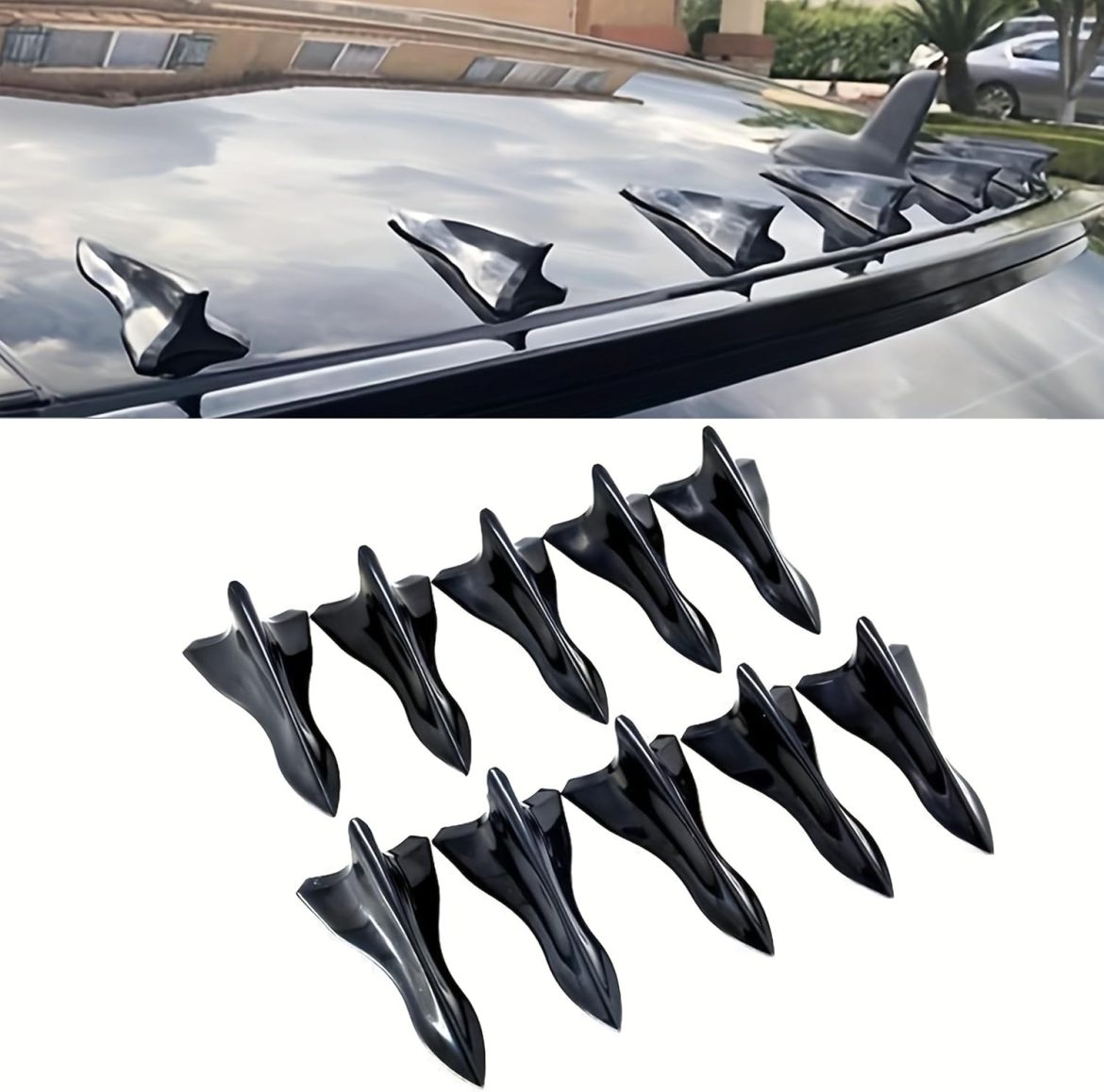 Transformez votre Ford en bolide de rêve avec ces ailerons de requin 🚗✨
