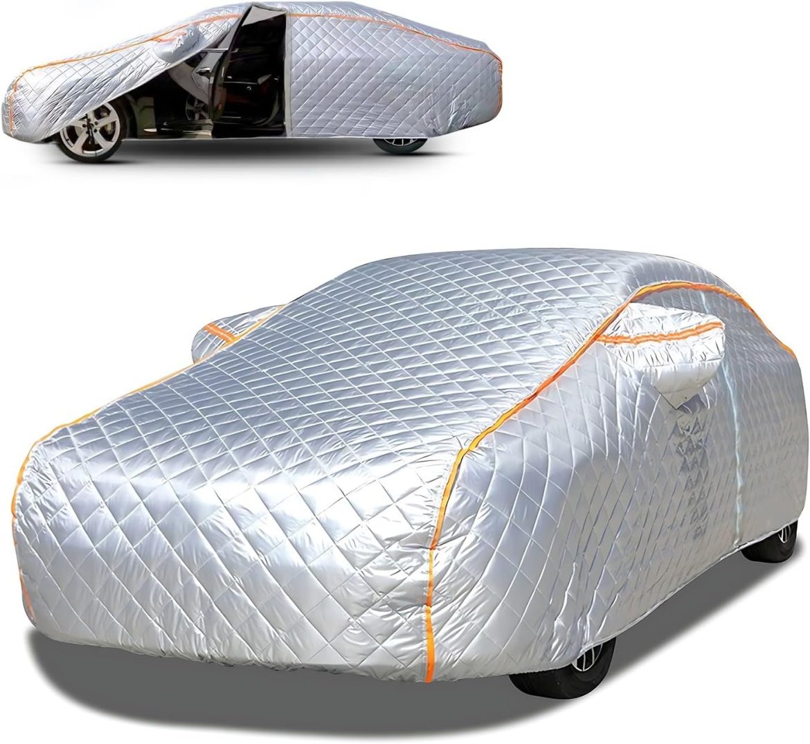 Cette couverture anti-grêle qui pourrait sauver votre Ford Focus et votre portefeuille ! 🚗💰