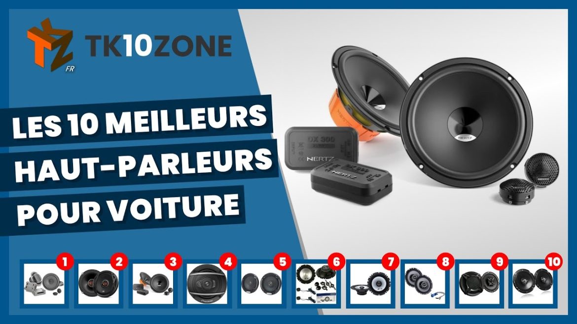 Les secrets des haut-parleurs pour voiture : guide complet pour un son exceptionnel