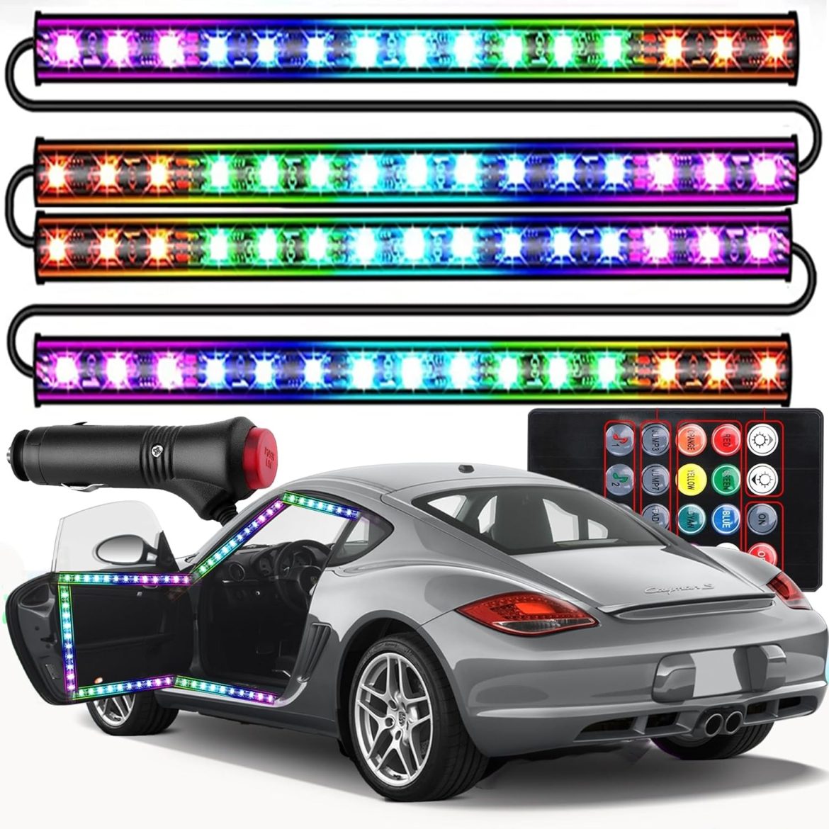 Comment installer des lumières LED dans votre voiture pour une ambiance personnalisée 🚗✨