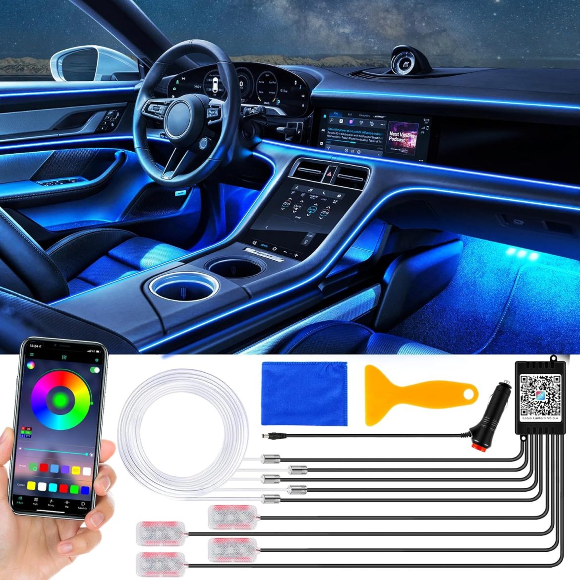 Comment installer des lumières LED dans l&rsquo;intérieur de votre voiture pour un éclairage optimal 🚗✨