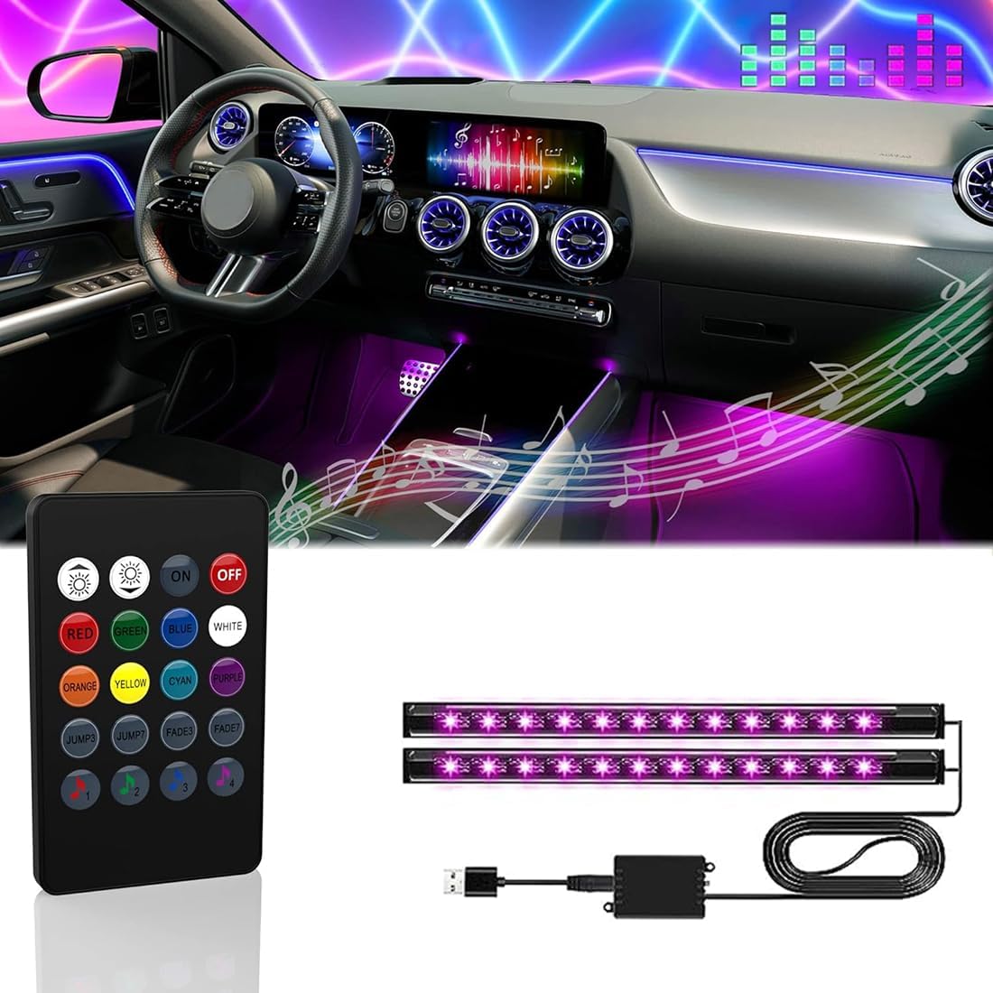 Comment choisir et installer des lumières LED pour sublimer l&rsquo;intérieur de votre voiture 🚗✨