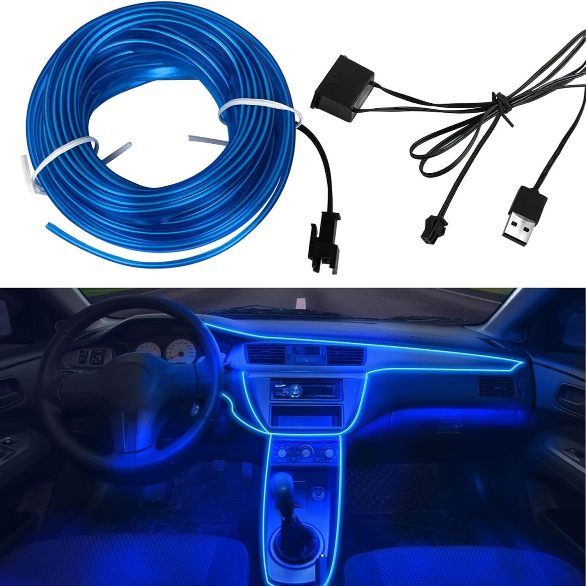 Les meilleurs éclairages LED pour personnaliser l&rsquo;intérieur de votre voiture 🚗💡