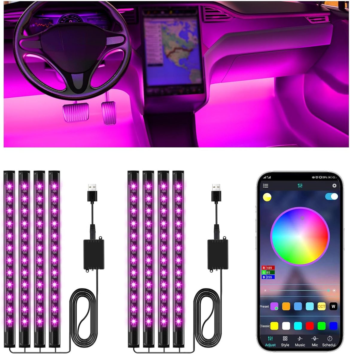 Comment choisir et installer des lumières LED pour l&rsquo;intérieur de votre voiture sans erreurs 🚗✨