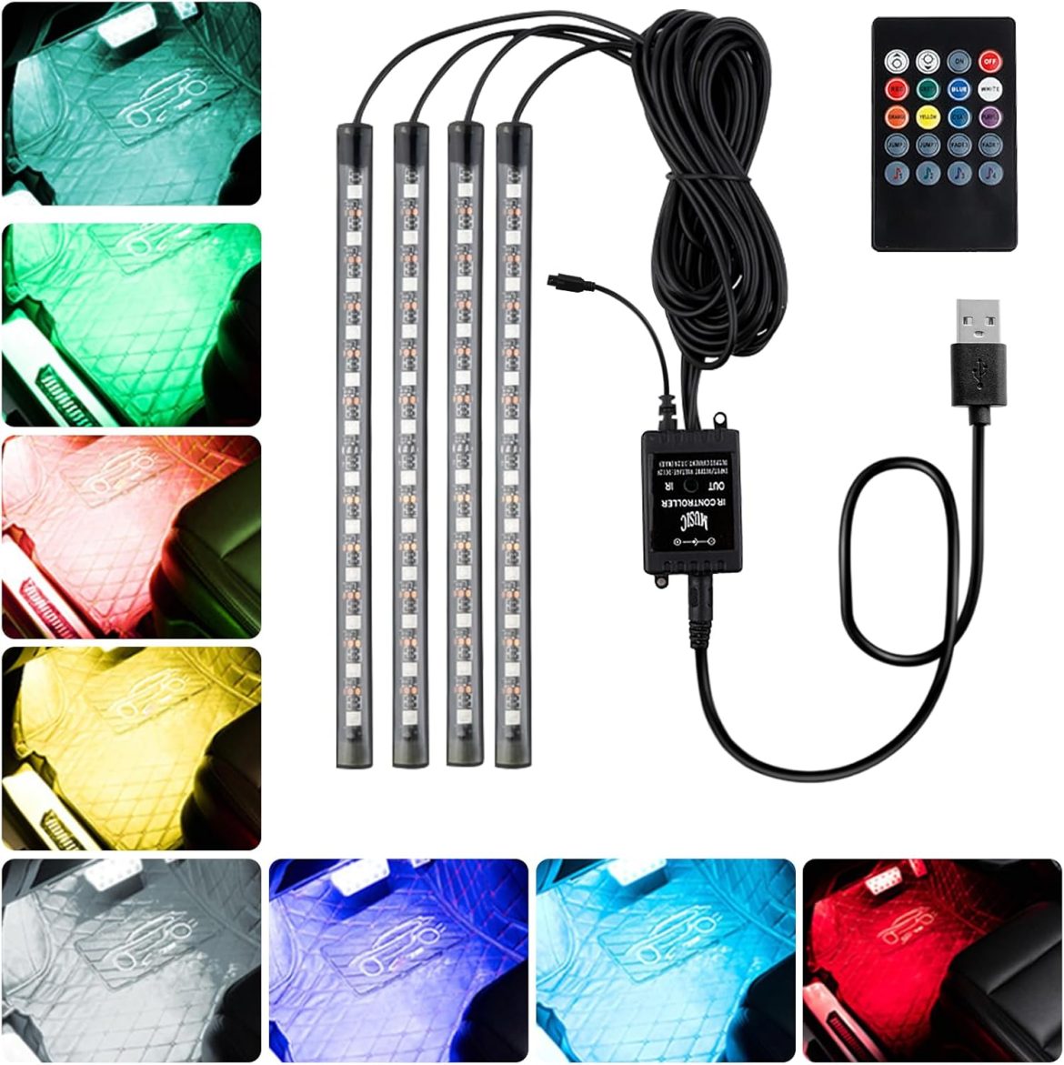 Comment choisir et installer des LED pour l&rsquo;intérieur de votre voiture afin d&rsquo;améliorer l&rsquo;ambiance 🚗✨