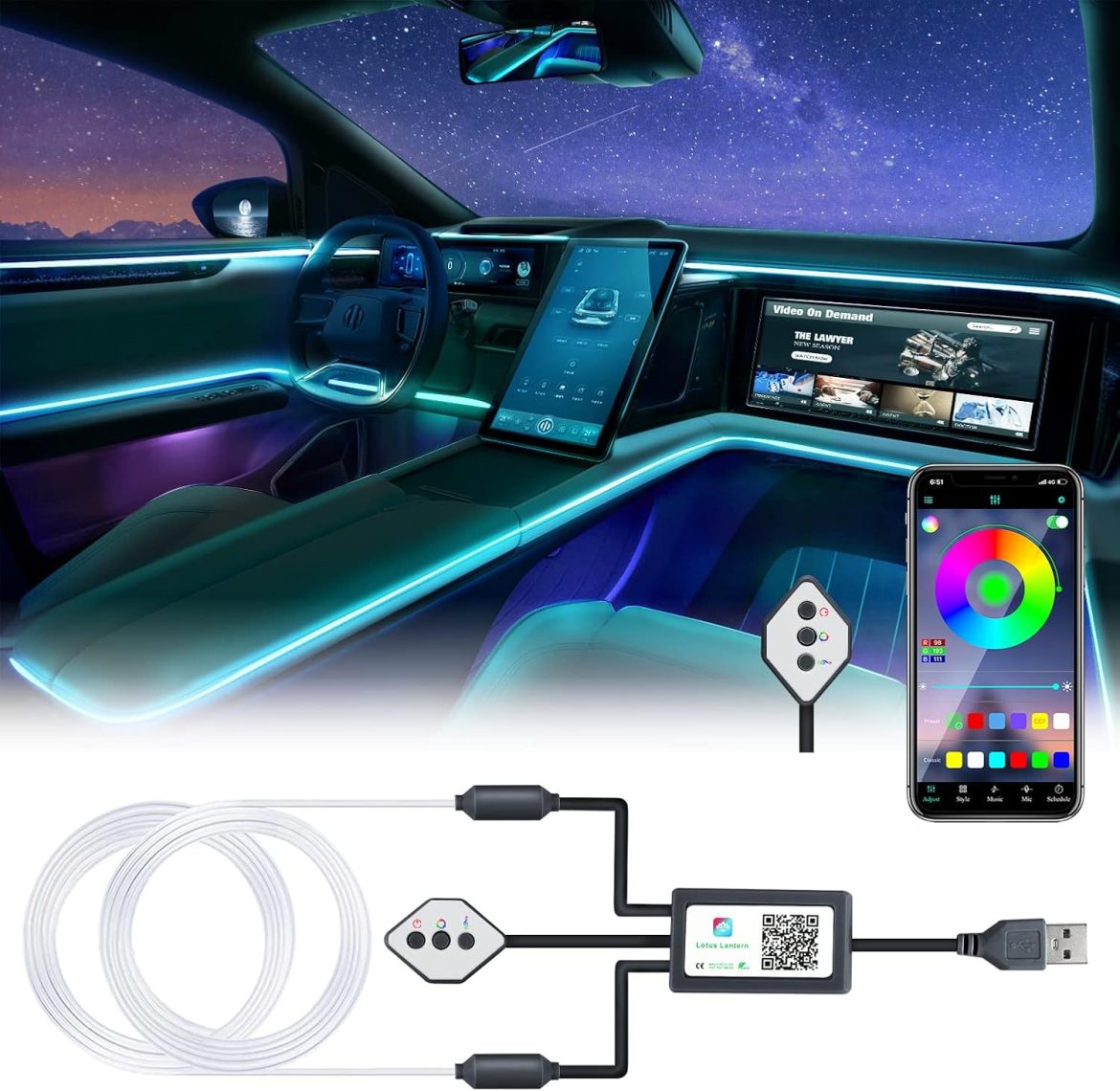 Comment installer un éclairage LED intérieur dans votre voiture pour un confort optimal 🚗✨