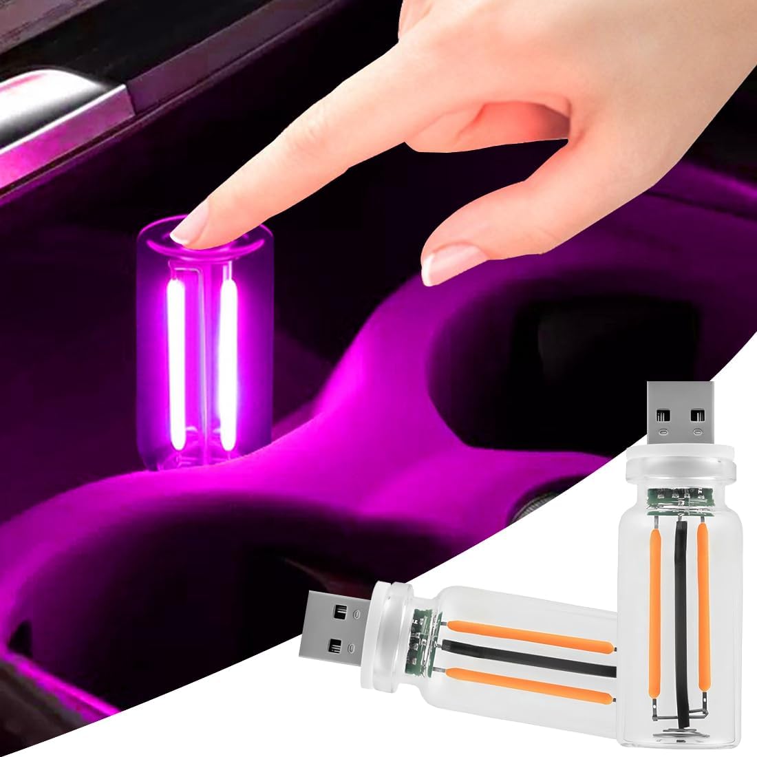 Améliorez l&rsquo;ambiance de votre voiture : les meilleurs choix de LED intérieures 🚗✨