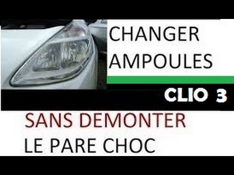 Changer vos ampoules H7 sur Clio 3 : astuces pratiques pour éviter le garage et le démontage du pare-choc