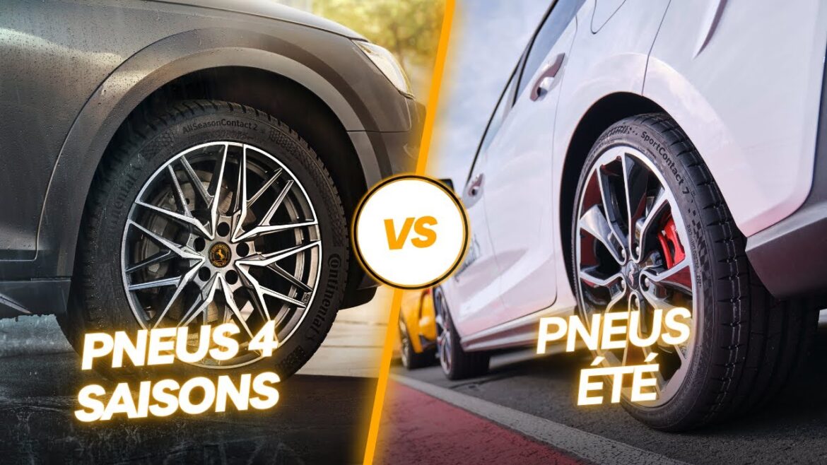 Pneus 4 saisons ou pneus été : le guide essentiel pour faire le bon choix