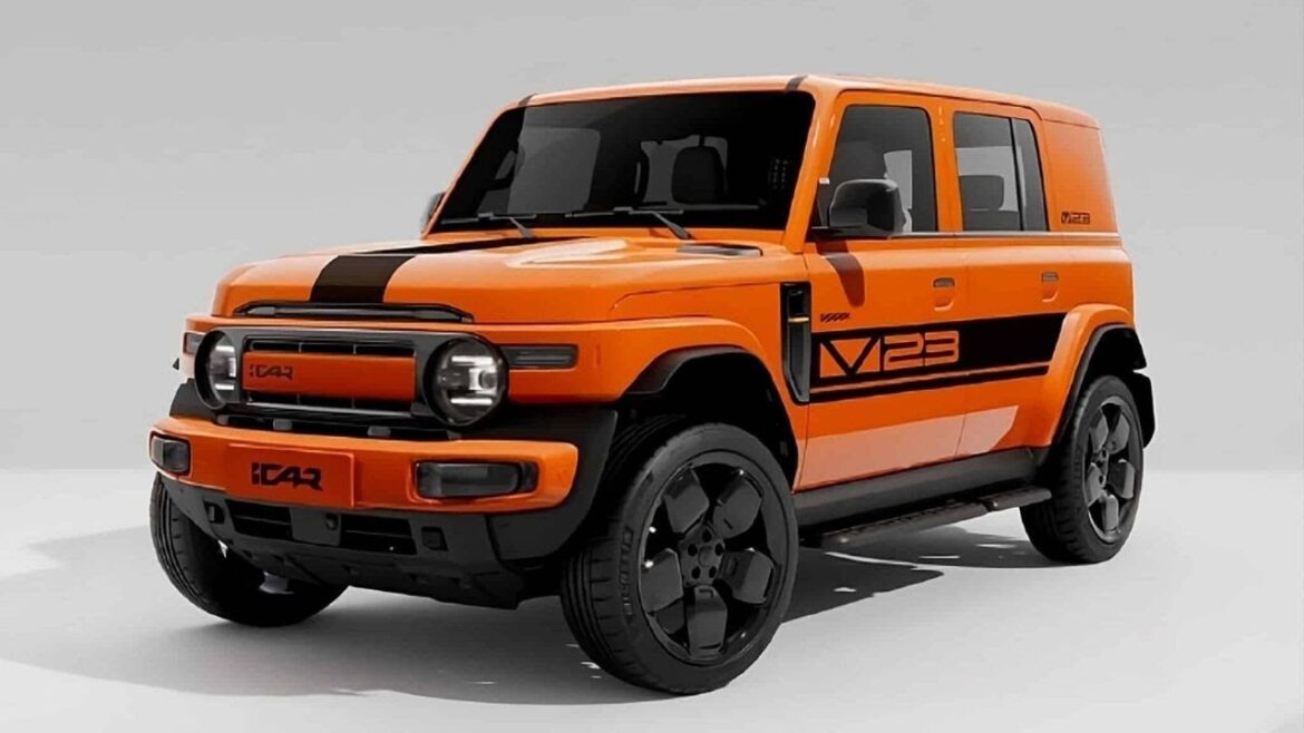 Le chery icar v23 : un suv électrique tout terrain à prix accessible, explorez son autonomie impressionnante de 501 km !