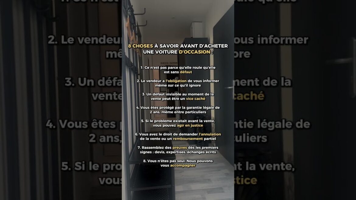 Les clés essentielles pour réussir l&rsquo;achat d&rsquo;une voiture d&rsquo;occasion