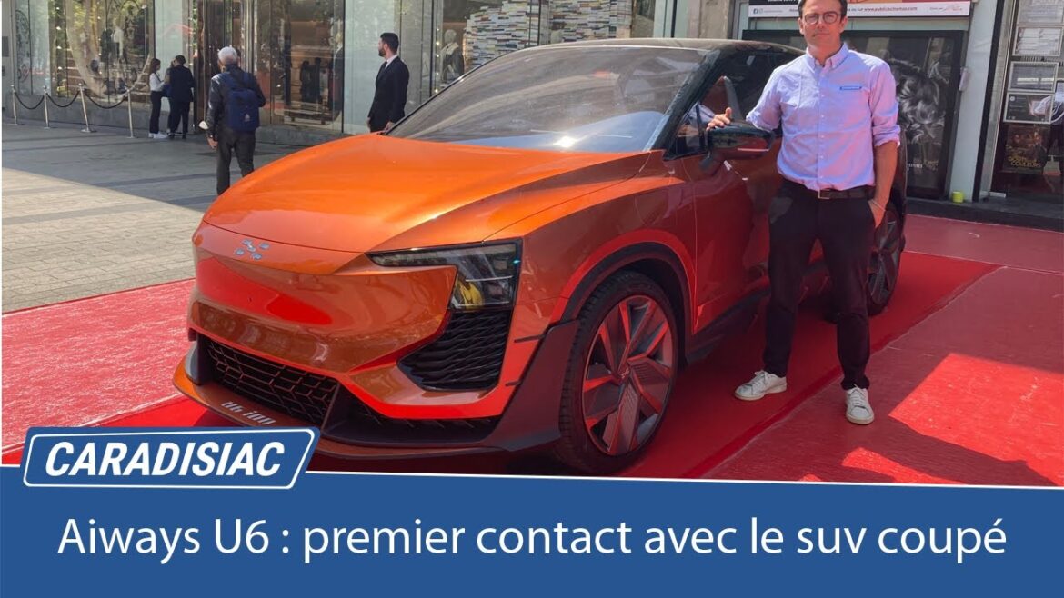 À la découverte de l&rsquo;Aiways U6 : un coupé-SUV électrique chinois qui redéfinit l&rsquo;avenir de la mobilité