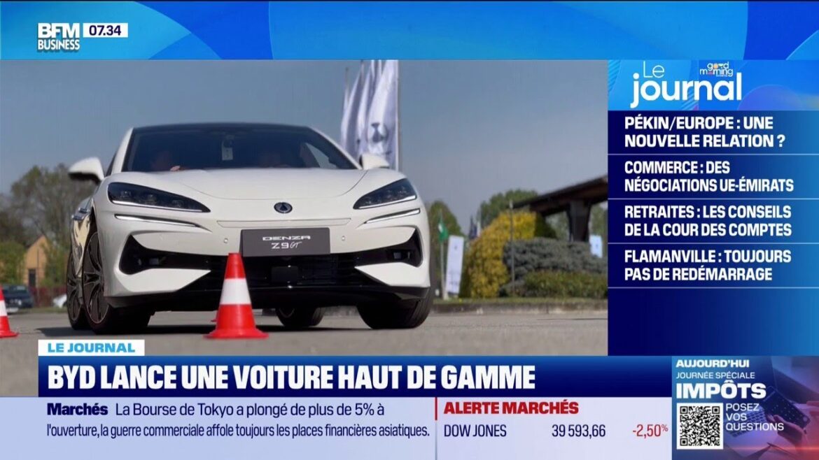 Byd dévoile la denza z9gt : une expérience automobile inégalée pour les connaisseurs