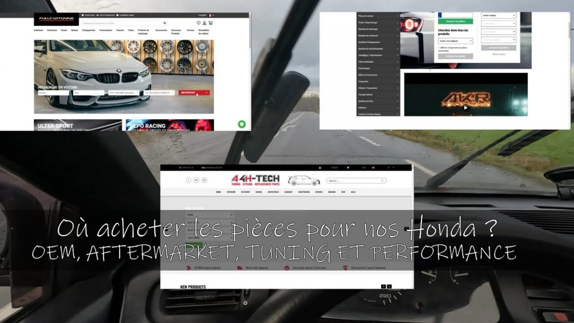 Où dénicher les meilleures pièces pour votre Honda : guide complet sur l&rsquo;oem, l&rsquo;aftermarket, le tuning et la performance