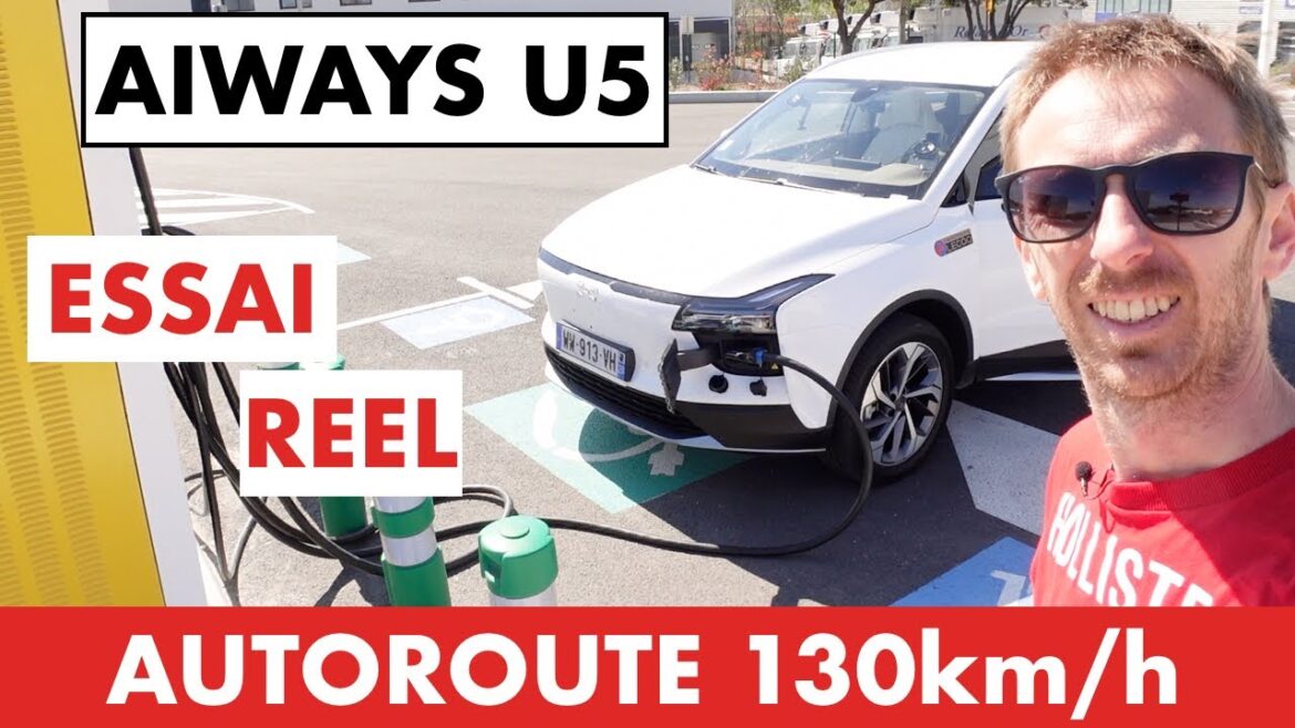 Essai de l&rsquo;AIWAYS U5 : découvrez l&rsquo;autonomie réelle de cette voiture électrique sur autoroute