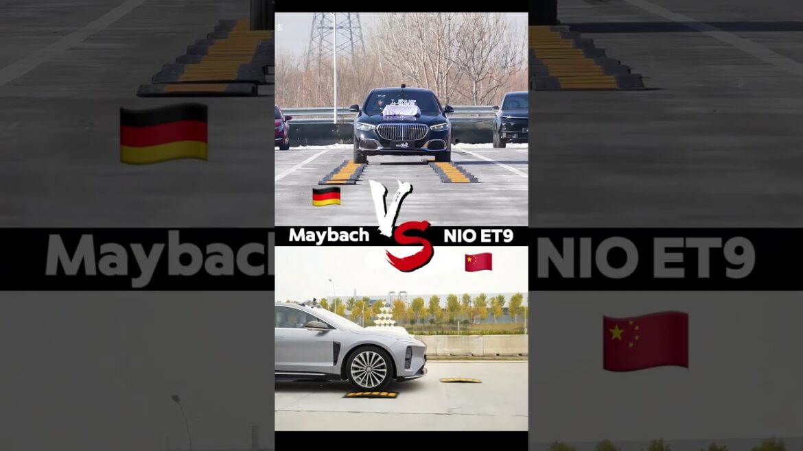 La confrontation ultime : mercedes maybach face à nio et9, qui l’emportera ?