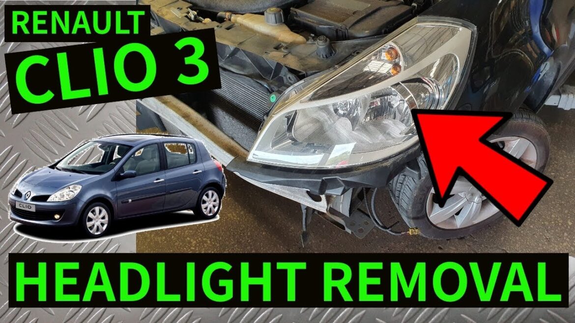 Guide essentiel pour le démontage des phares avant de la Renault Clio 3 (2006-2012) : découvrez des astuces pratiques et incontournables