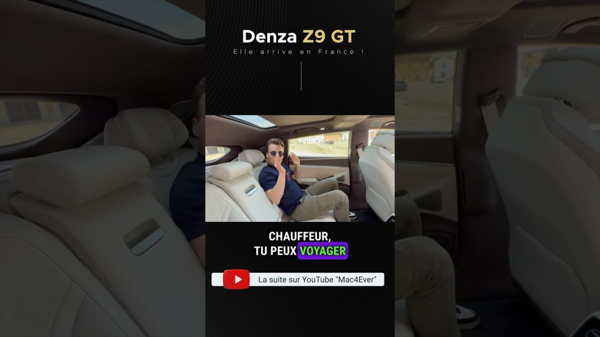 Élégance et performance : la DENZA Z9 GT rivalise avec l&rsquo;EQS dans le segment des véhicules électriques