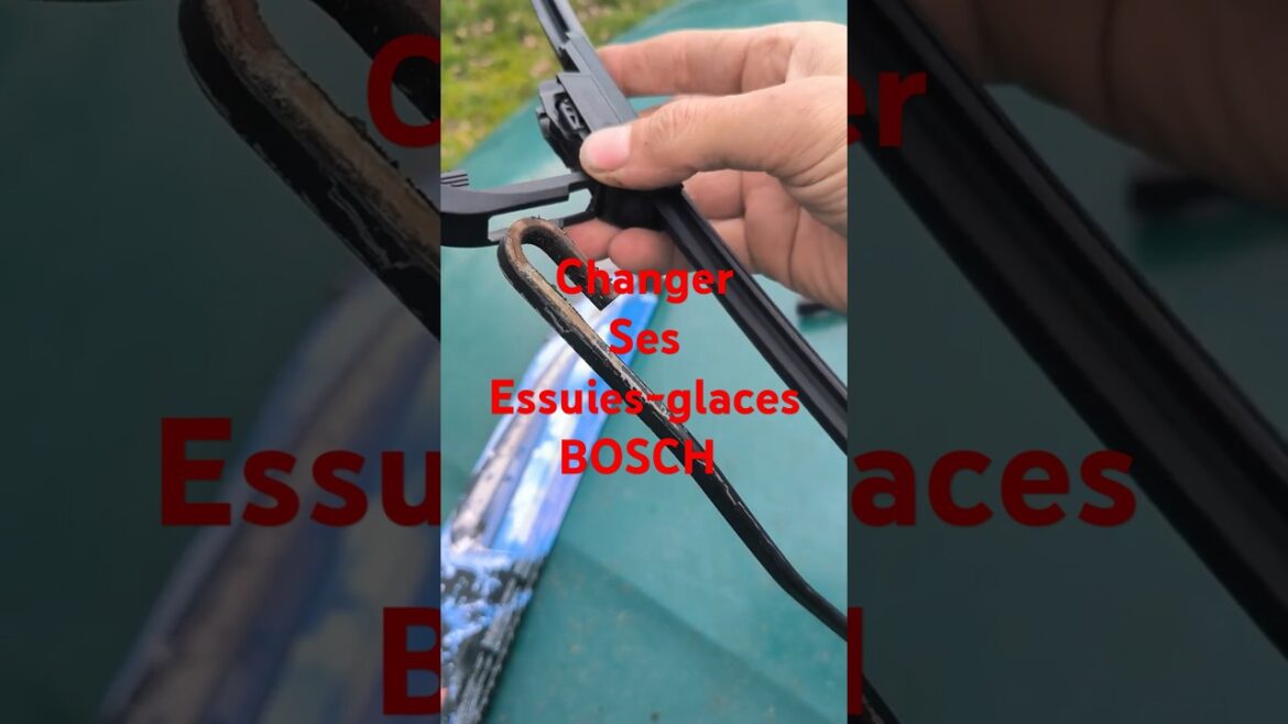 La méthode infaillible pour installer un essuie-glace Bosch aerotwin avec succès