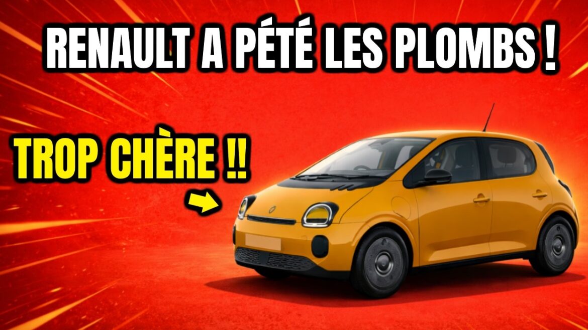 Renault face à la réalité : la nouvelle Twingo et son prix controversé dévoilé