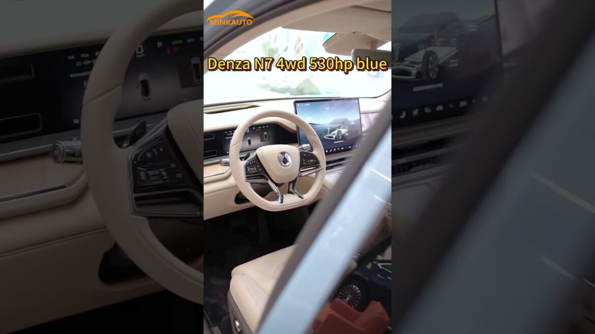 Découvrez le denza n7 : l&rsquo;électrique haut de gamme qui révolutionne votre expérience de conduite avec 630 km et 702 km d&rsquo;autonomie