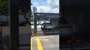 La révolution de la mobilité : découvrez l&rsquo;efficacité des stations d&rsquo;échange de batteries NIO ET5