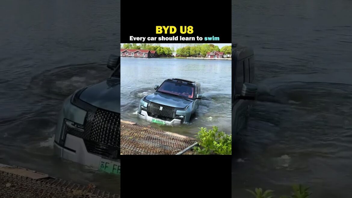 La révolution aquatique : pourquoi chaque voiture devrait apprendre à nager avec le BYD U8
