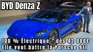 Denza Z : le coupé électrique à prix abordable qui défie la légende de la Porsche 911