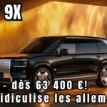 Révélation d&rsquo;un SUV électrique haut de gamme : comment le Zeekr 9X surpasse les géants BMW et Mercedes à un prix imbattable