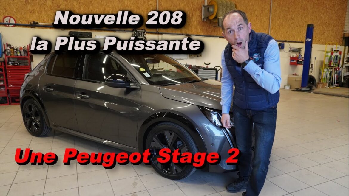 Découvrez la puissance inégalée de la nouvelle Peugeot 208 avec un stage 2 révolutionnaire