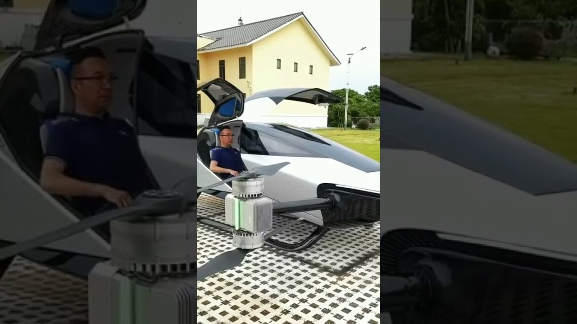 L&rsquo;ascension de la mobilité aérienne : les tests d&rsquo;accélération de la Xpeng X2 à 100 km/h révélés