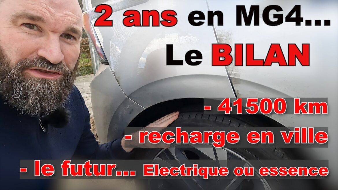 Bilan de deux ans avec la MG4 : 41500 km, recharge urbaine et perspectives d’avenir intrigantes