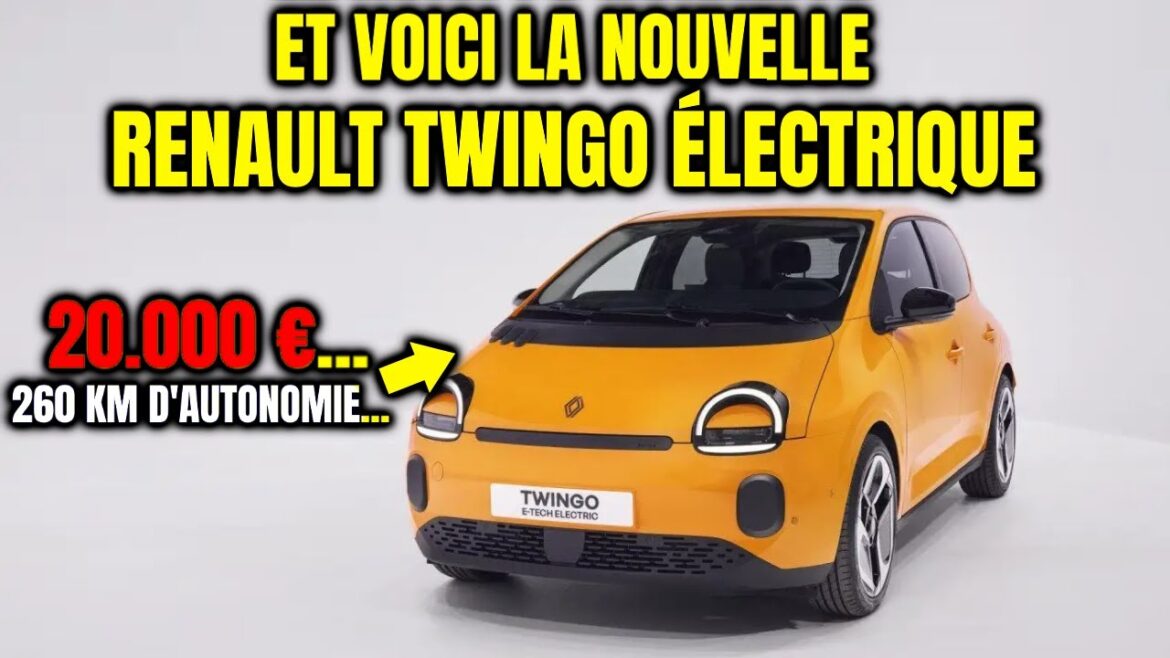 La Twingo Électrique : Un Investissement Raisonné Pour Une Autonomie Surprenante