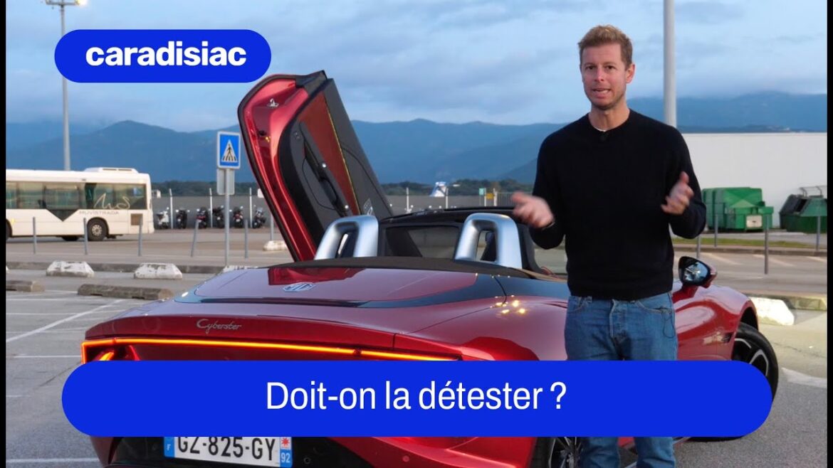 Essai MG Cyberster : une exploration des promesses et des réalités de la voiture électrique