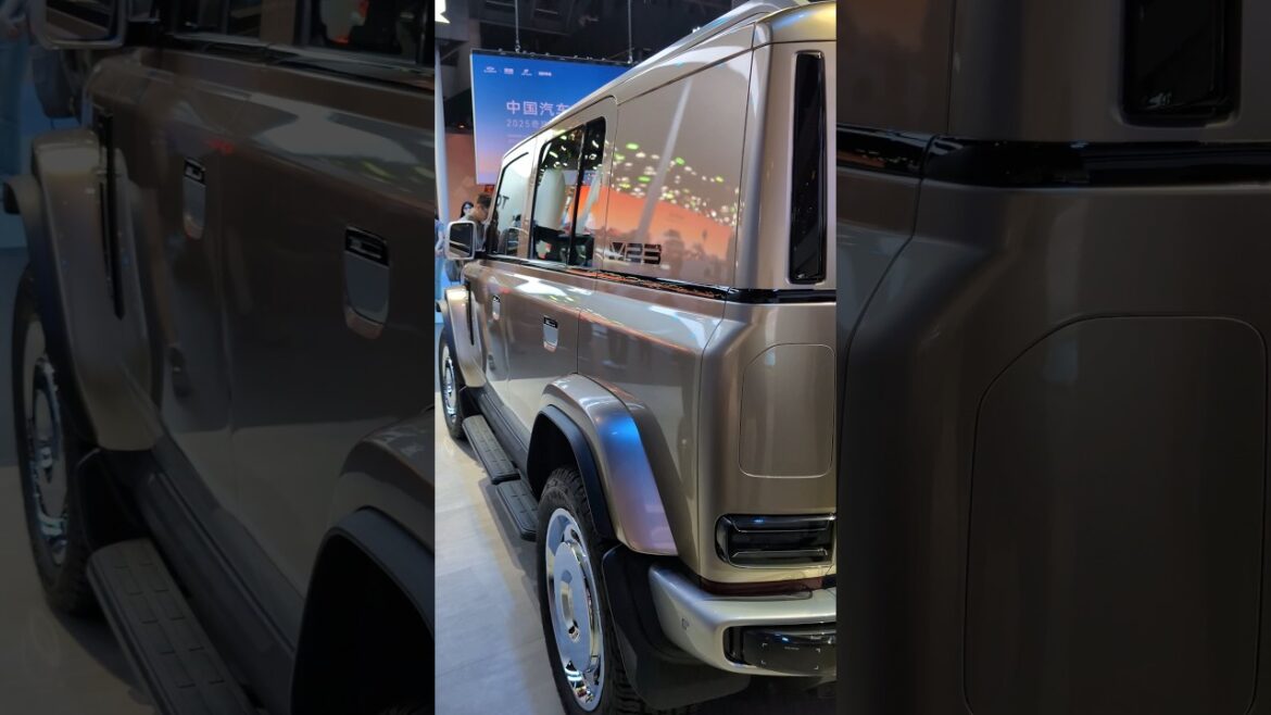 l&rsquo;avenir de l&rsquo;électromobilité : découvrez l&rsquo;iCAR V23, le mini G-Class qui arrive en europe