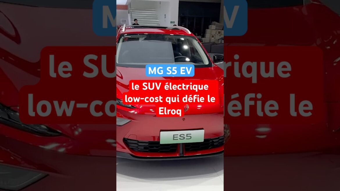 Le nouveau MG S5 EV : un SUV électrique abordable qui redéfinit la compétition avec le Skoda Elroq et le ZS EV