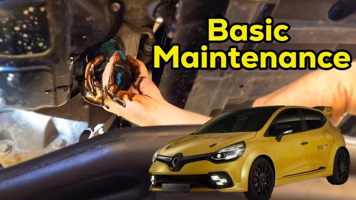 Entretien essentiel de la Renault Clio IV R.S. EDC : découvrez les secrets d&rsquo;un changement d&rsquo;huile et de filtre à air efficace