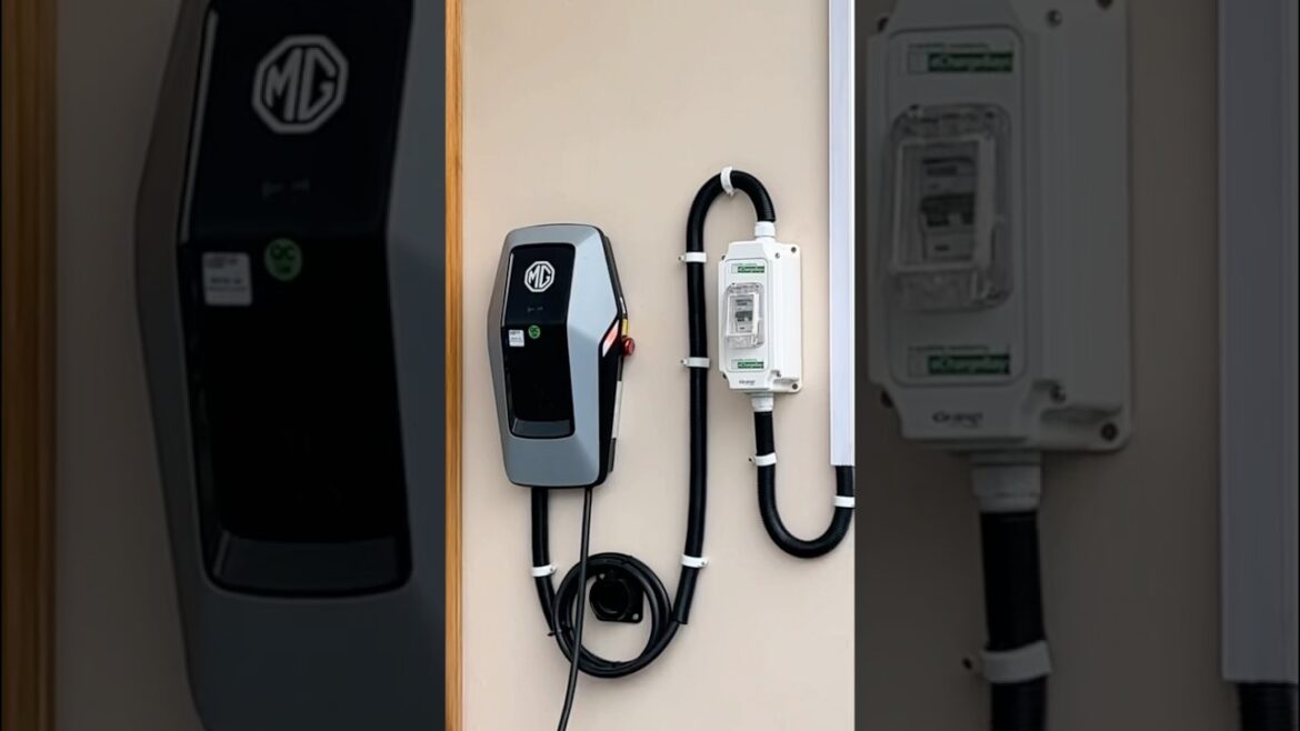 Découvrez l&rsquo;installation fiable du chargeur rapide MG Windsor pour votre voiture électrique