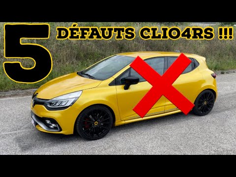 Les vérités cachées sur la Clio 4 RS : 5 défauts à connaître avant d&rsquo;acheter